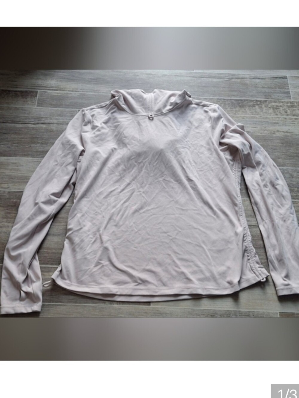 FLX Light Dusty Pink Hoodie Long Sleeve Athletic Preppy Athleisure Pullover XL
